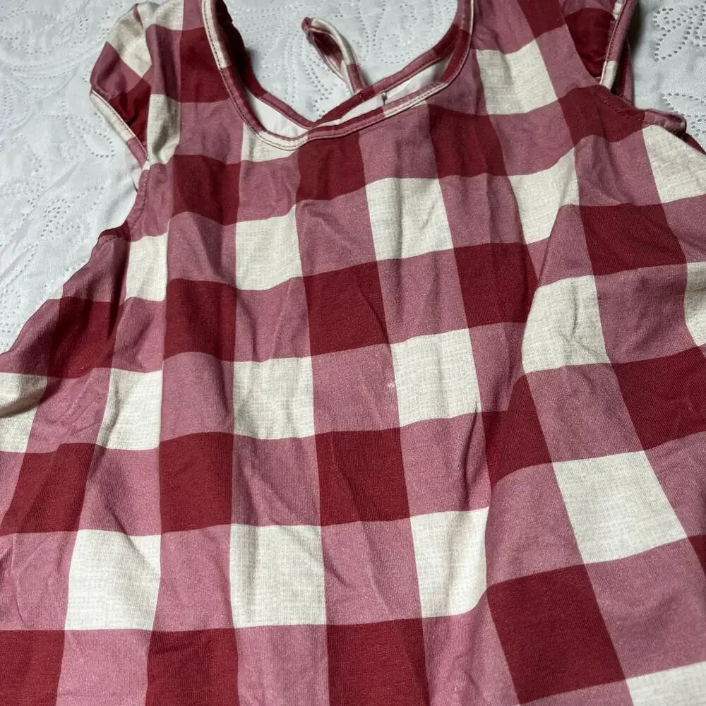 Omi Jo Gingham House Tunic Set Size 6